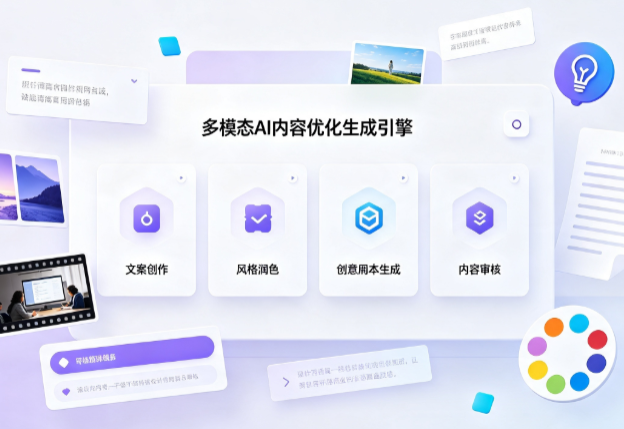 岫岩满族自治县AI智能内容优化创新 多模态生成技术丰富数字内容创作生态